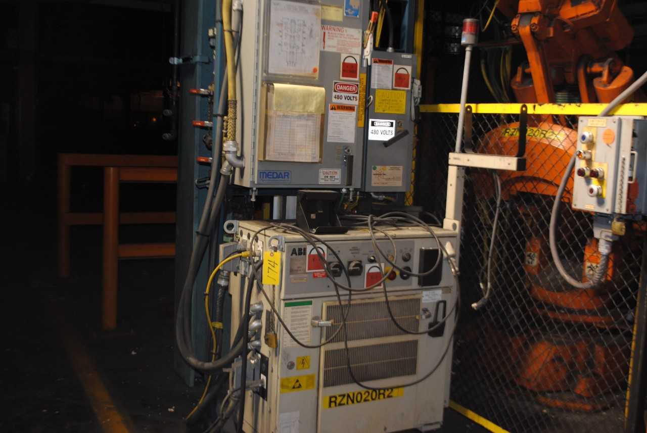 ABB IRB 6400 Industrial Robot with Welder - INDUSTRIAL ROBOTS