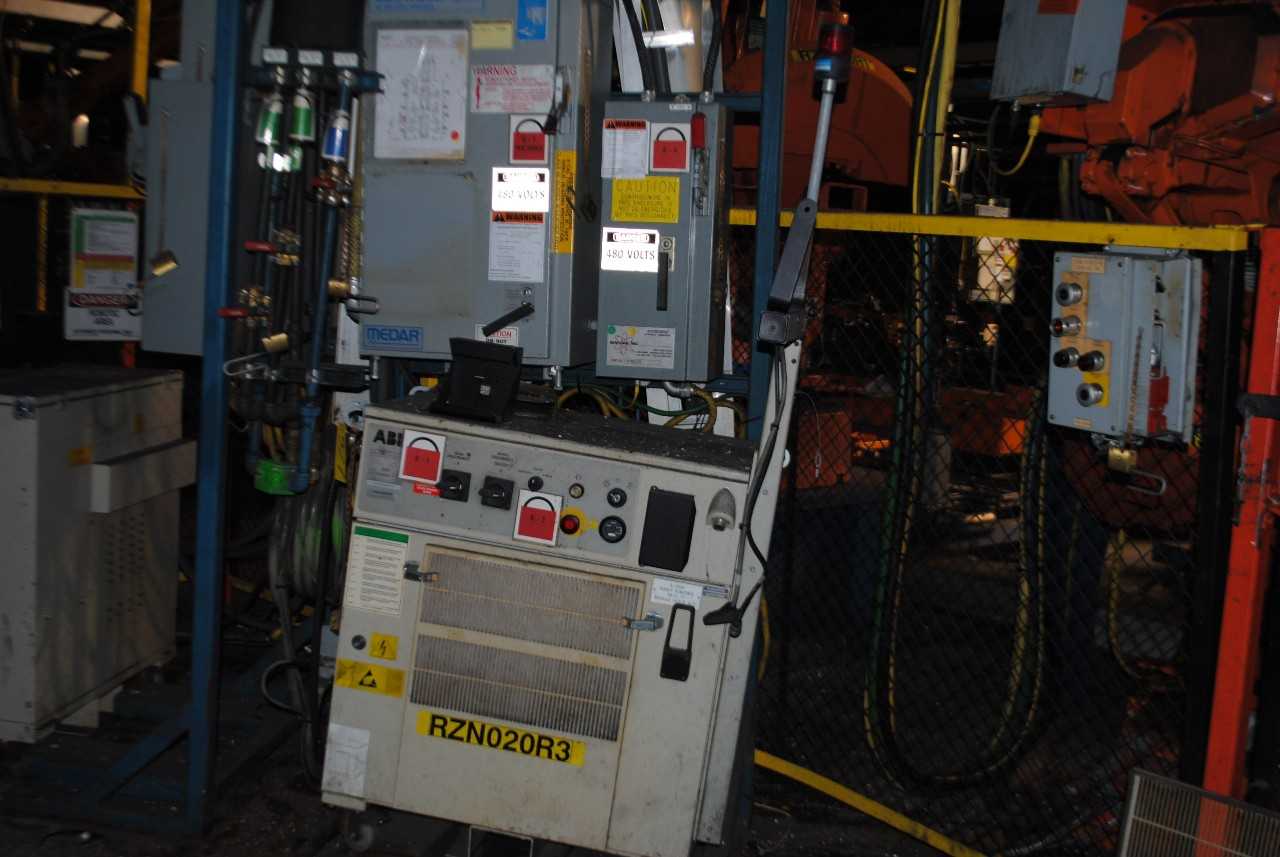 ABB IRB 6400 Industrial Robot with Welder - INDUSTRIAL ROBOTS