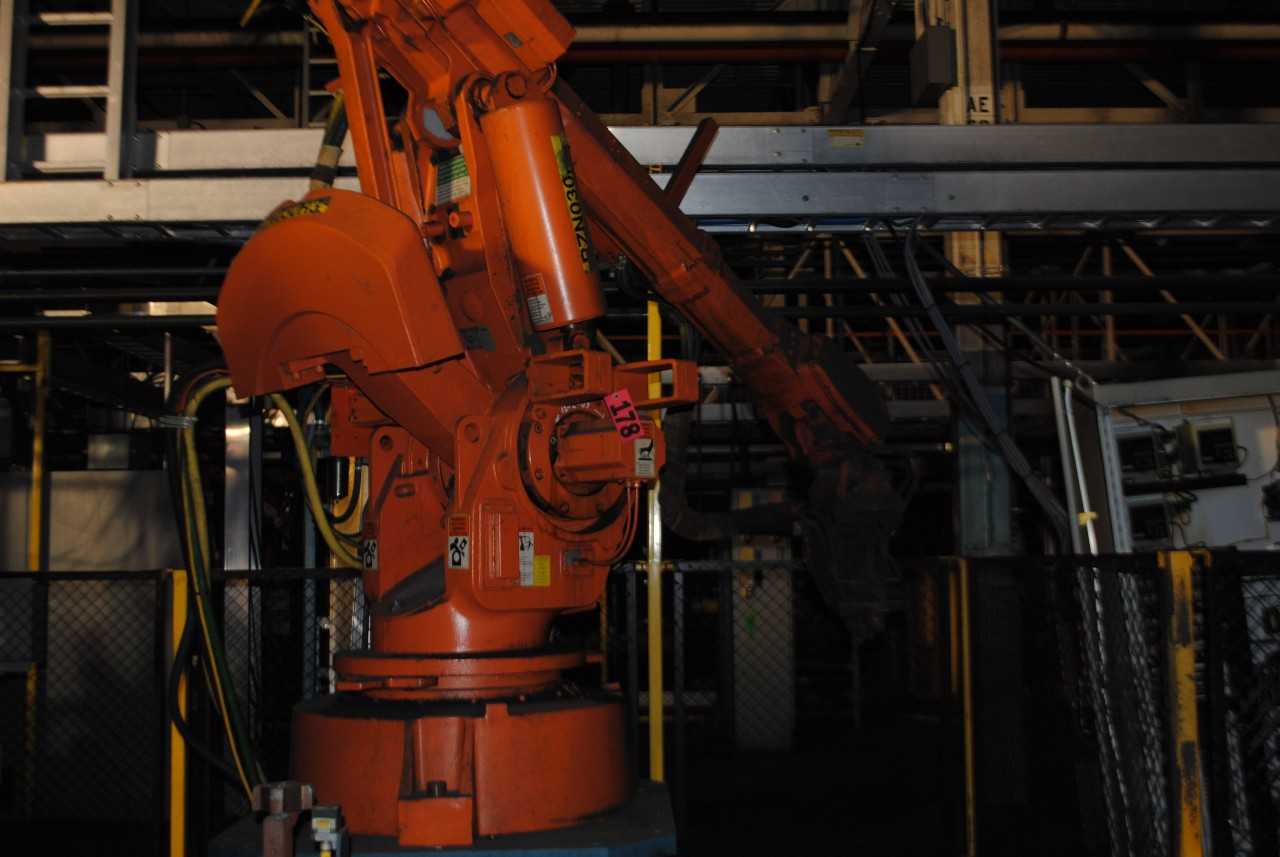 ABB IRB 6400 Industrial Robot with Welder - INDUSTRIAL ROBOTS