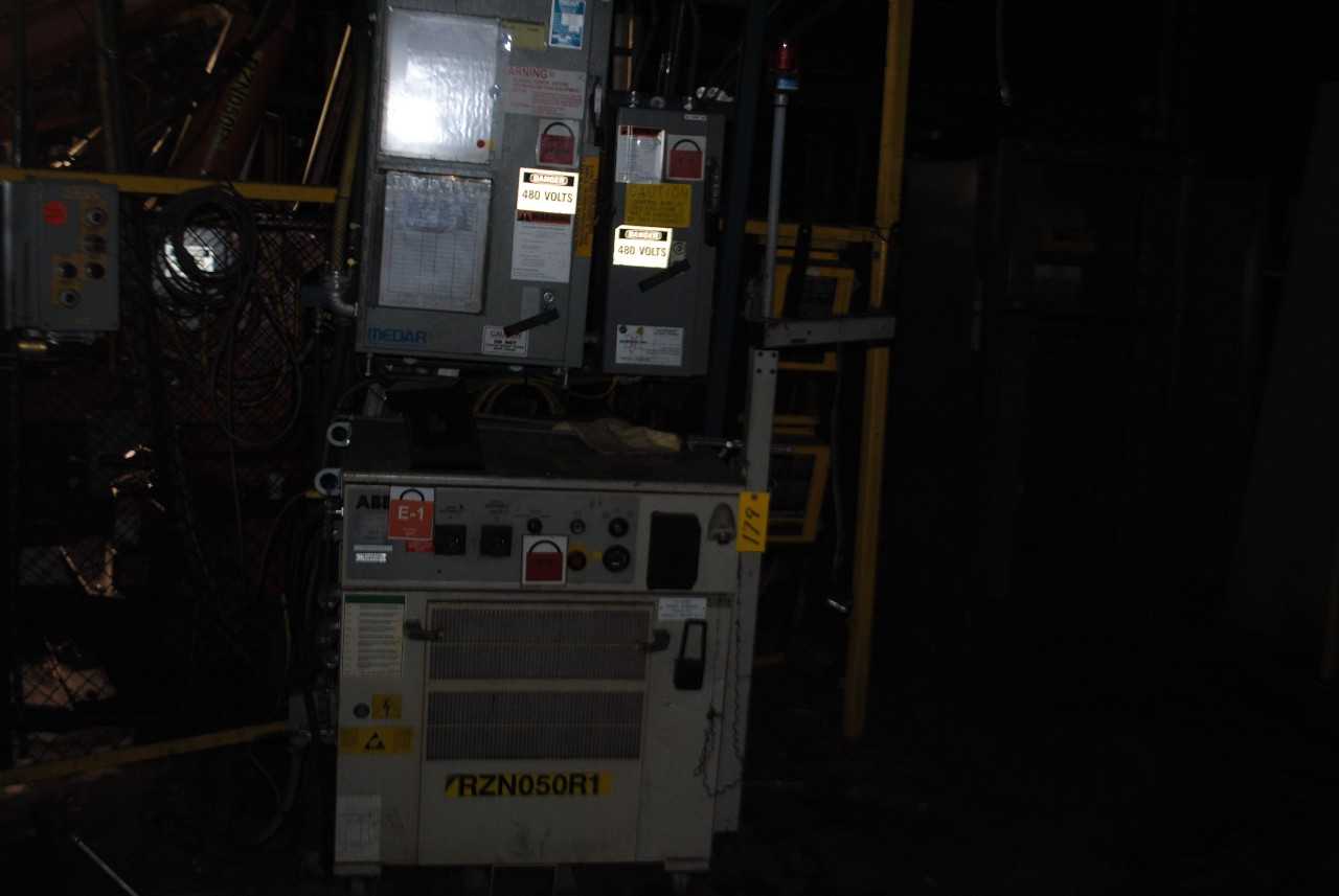 ABB IRB 6400 Industrial Robot with Welder - INDUSTRIAL ROBOTS