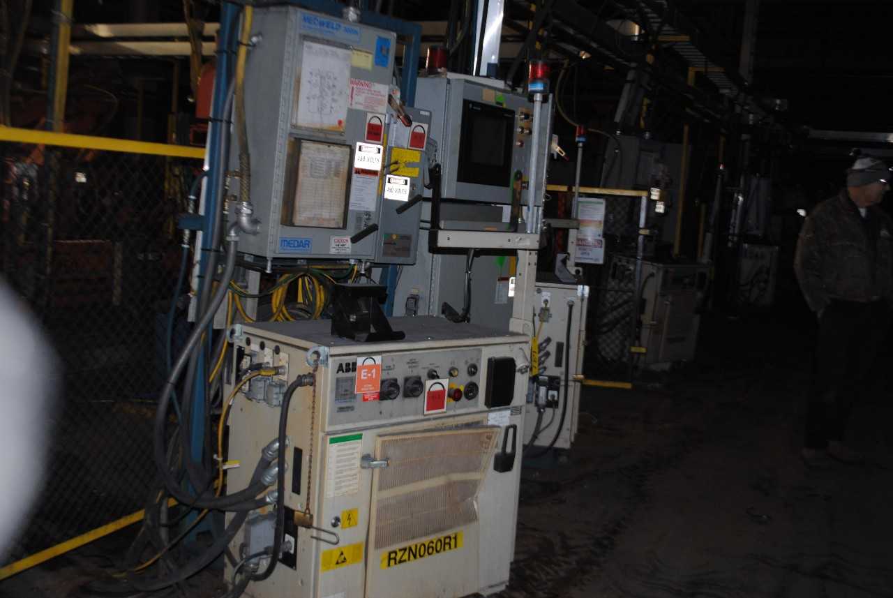ABB IRB 6400 Industrial Robot with Welder - INDUSTRIAL ROBOTS
