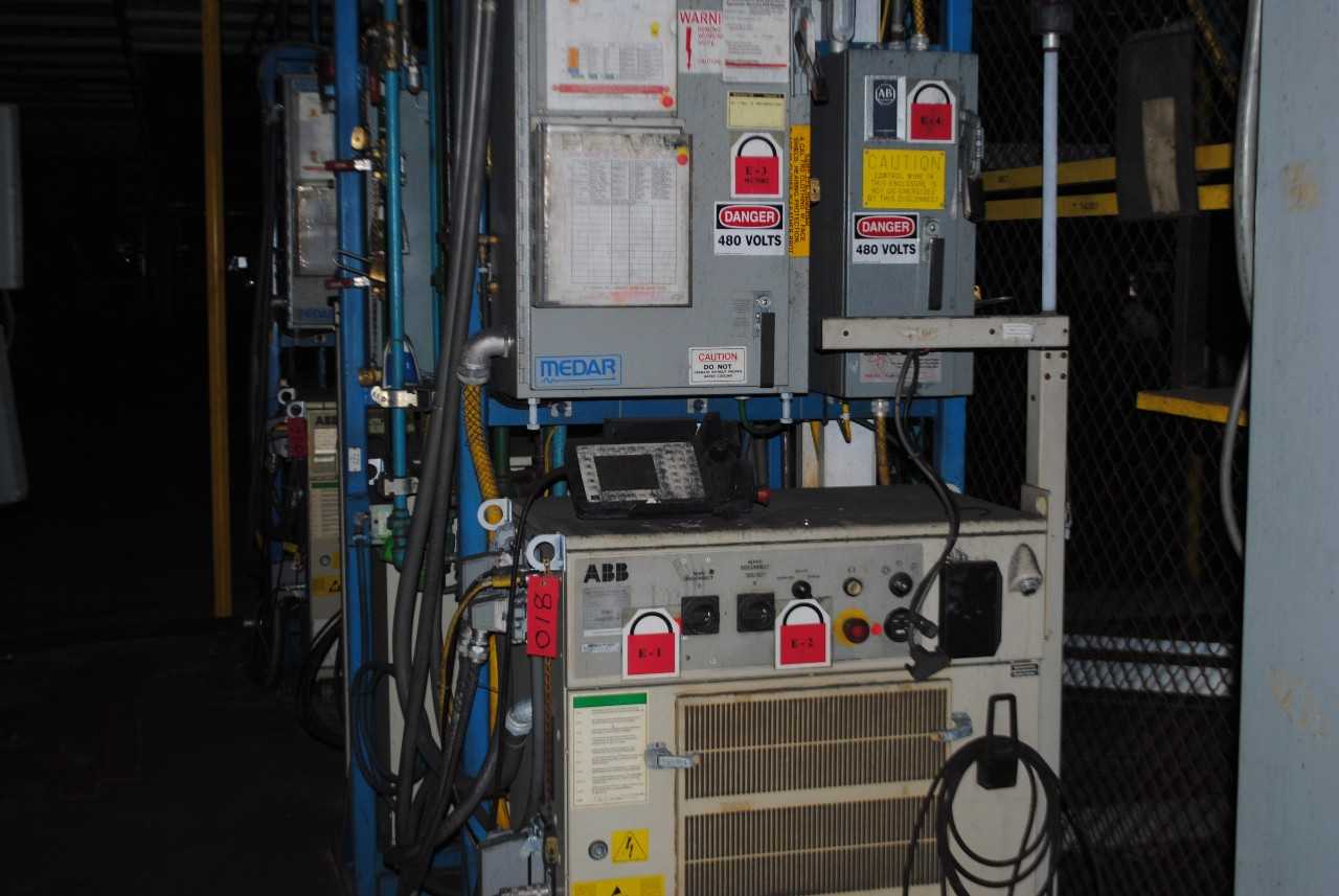ABB IRB 6400 Industrial Robot with Welder - INDUSTRIAL ROBOTS