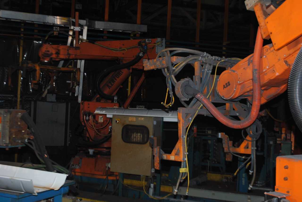 6 Count of --   ABB IRB 6400 Industrial Robots with Welder - MACHINING ACCESSORIES & TOOLING