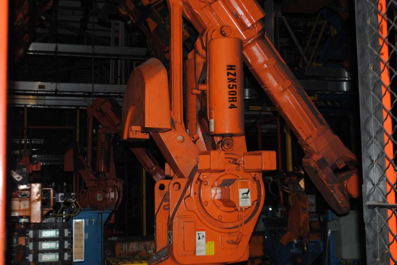 4 Count of --   ABB IRB 6400 Industrial Robots with Welder - MACHINING ACCESSORIES & TOOLING