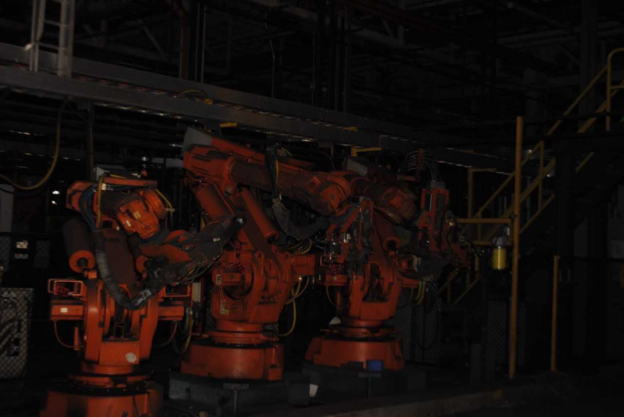 12 Count of --   ABB IRB 6400 Industrial Robots with Welder - MACHINING ACCESSORIES & TOOLING
