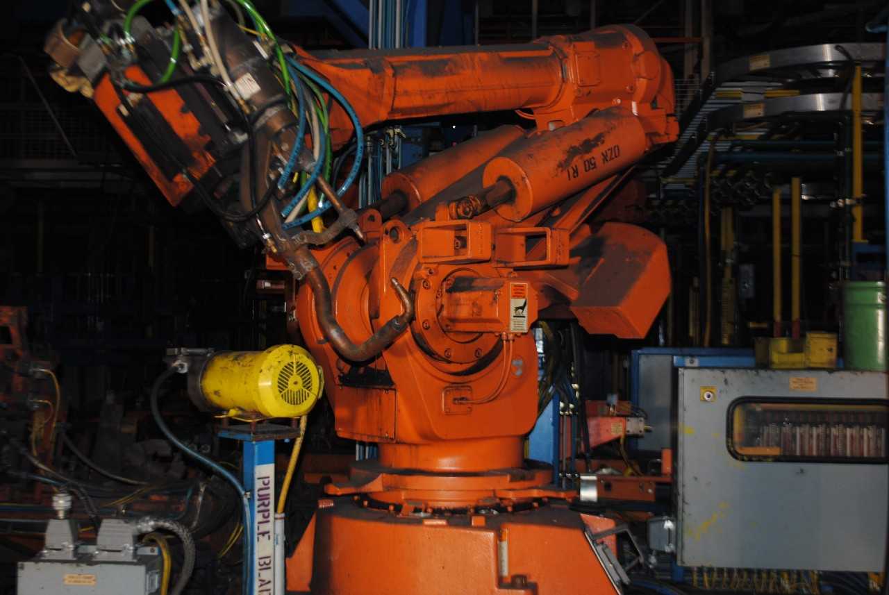6 Count of --   ABB IRB 6400 Industrial Robots with Welder - MACHINING ACCESSORIES & TOOLING