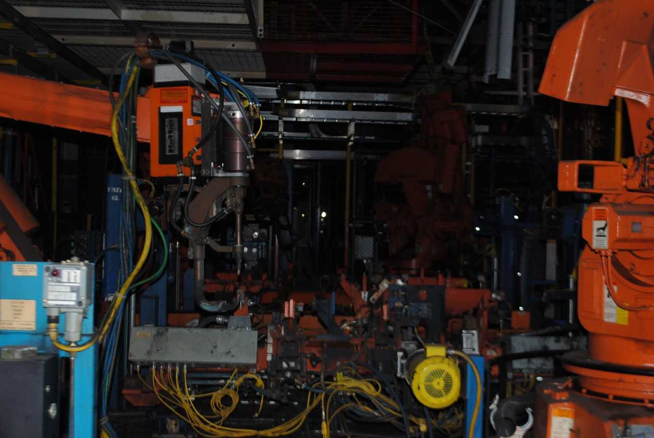 4 Count of --   ABB IRB 6400 Industrial Robots with Welder - MACHINING ACCESSORIES & TOOLING