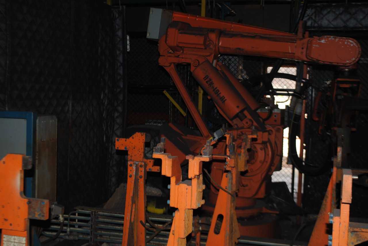 8 Count of --   ABB IRB 6400 Industrial Robots with Welder - MACHINING ACCESSORIES & TOOLING