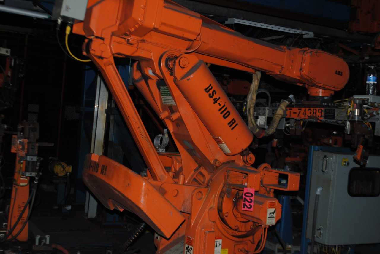 ABB IRB 6400 Industrial Robot with Welder - INDUSTRIAL ROBOTS