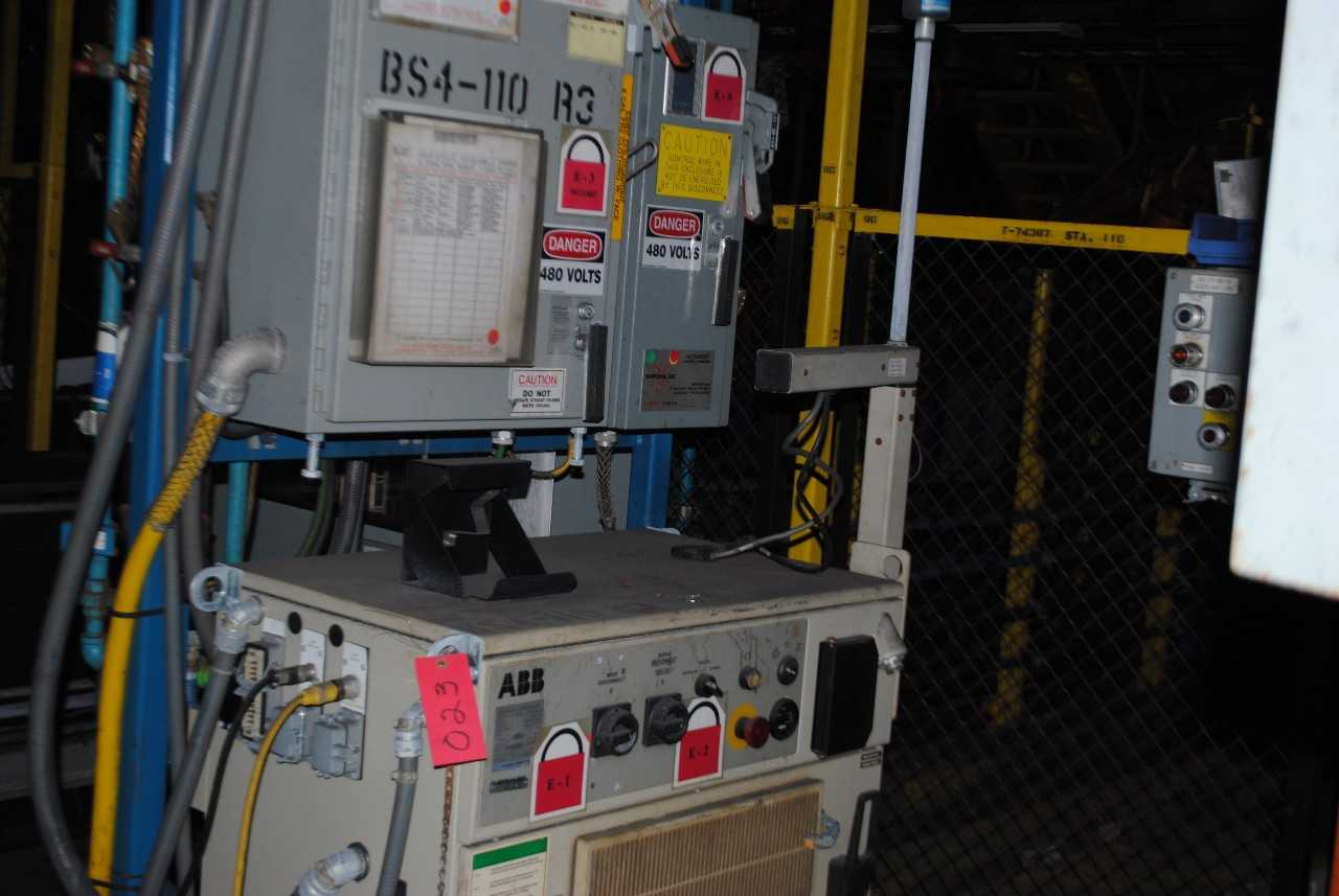 ABB IRB 6400 Industrial Robot with Welder - INDUSTRIAL ROBOTS