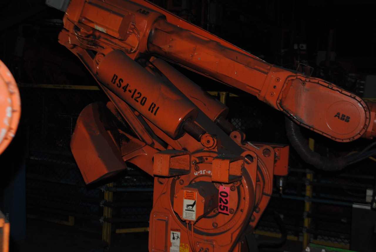 ABB IRB 6400 Industrial Robot with Welder - INDUSTRIAL ROBOTS