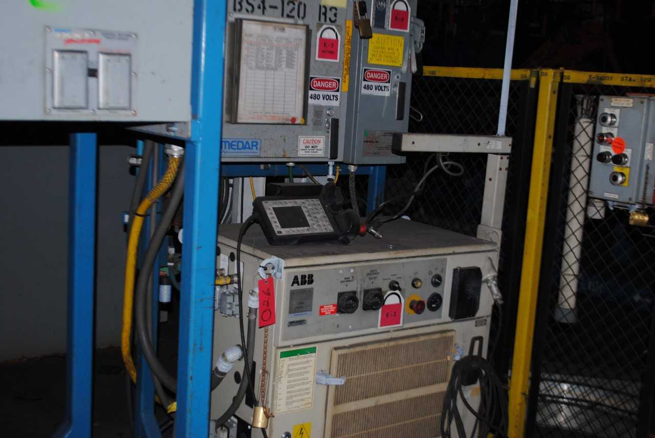 ABB IRB 6400 Industrial Robot with Welder - INDUSTRIAL ROBOTS