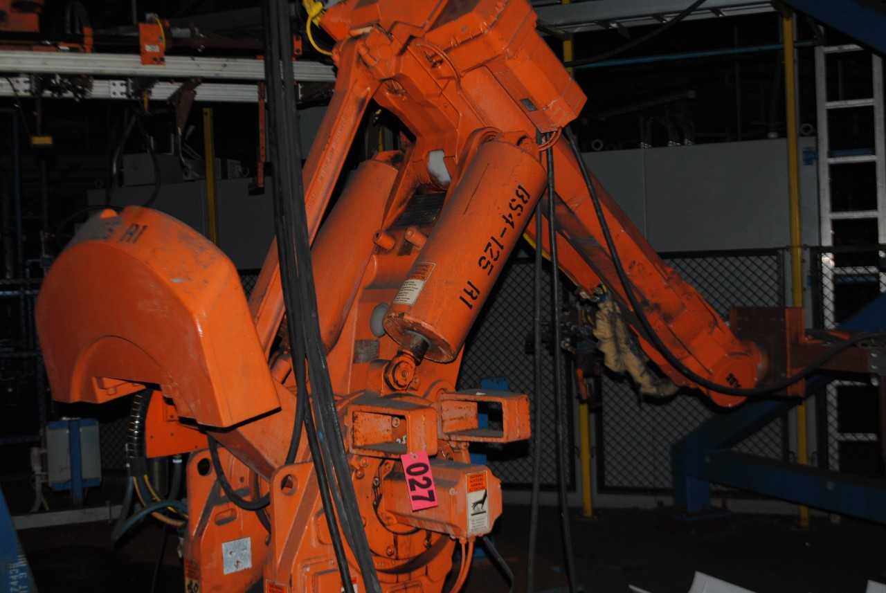 ABB IRB 6400 Industrial Robot with Welder - INDUSTRIAL ROBOTS