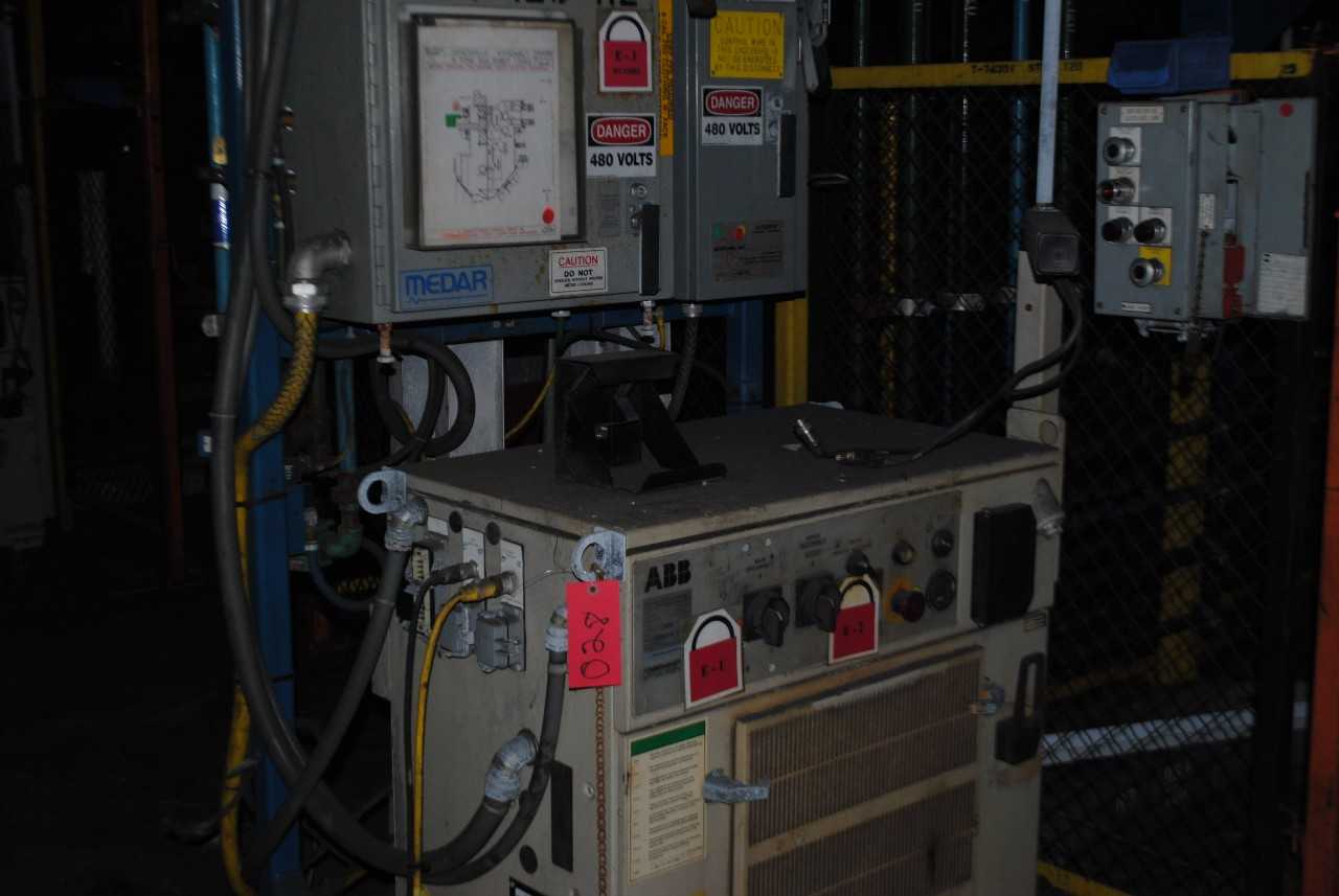 ABB IRB 6400 Industrial Robot with Welder - INDUSTRIAL ROBOTS