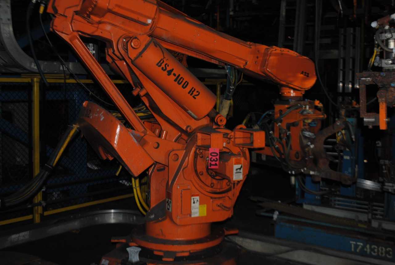 ABB IRB 6400 Industrial Robot with Welder - INDUSTRIAL ROBOTS