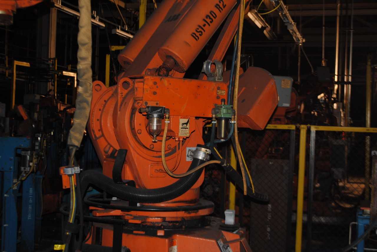 ABB IRB 6400 Industrial Robot with Welder - INDUSTRIAL ROBOTS