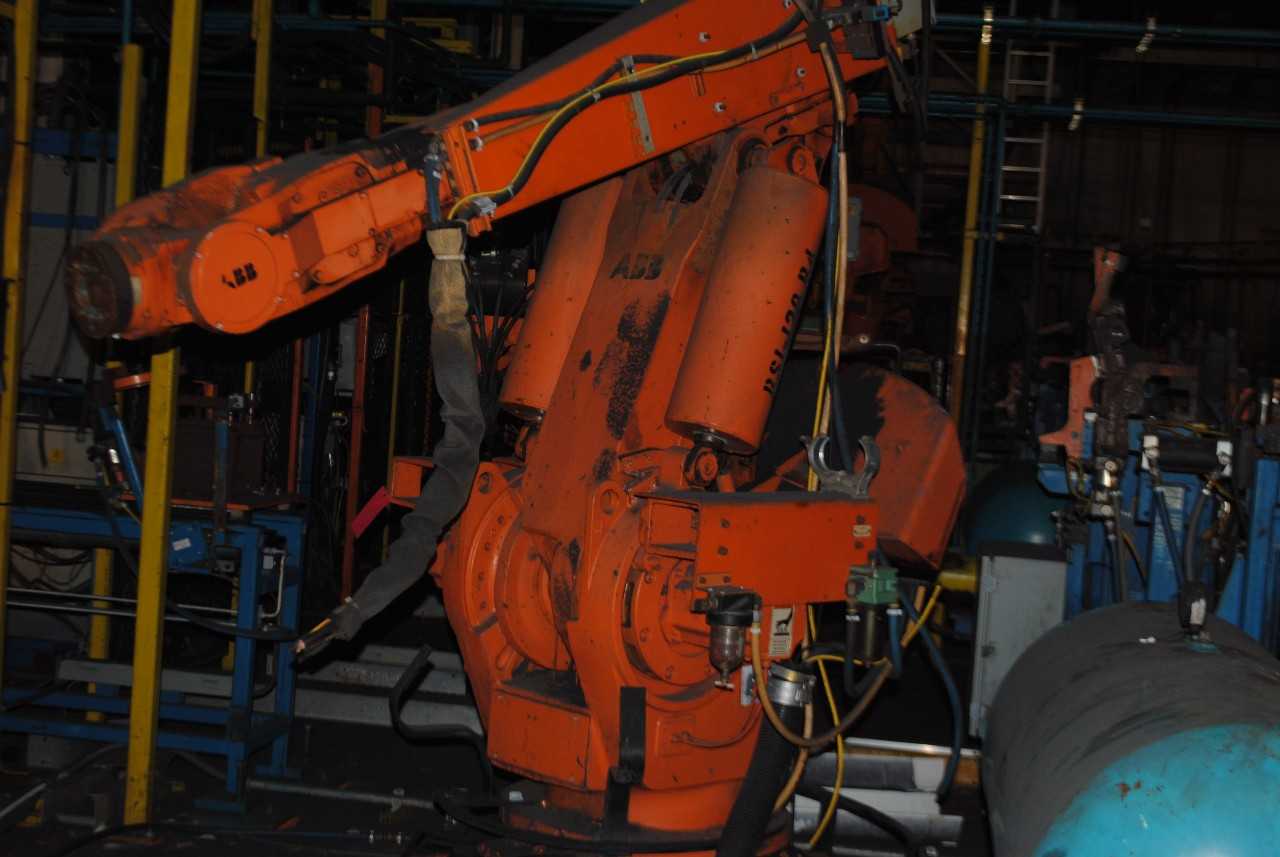 ABB IRB 6400 Industrial Robot with Welder - INDUSTRIAL ROBOTS