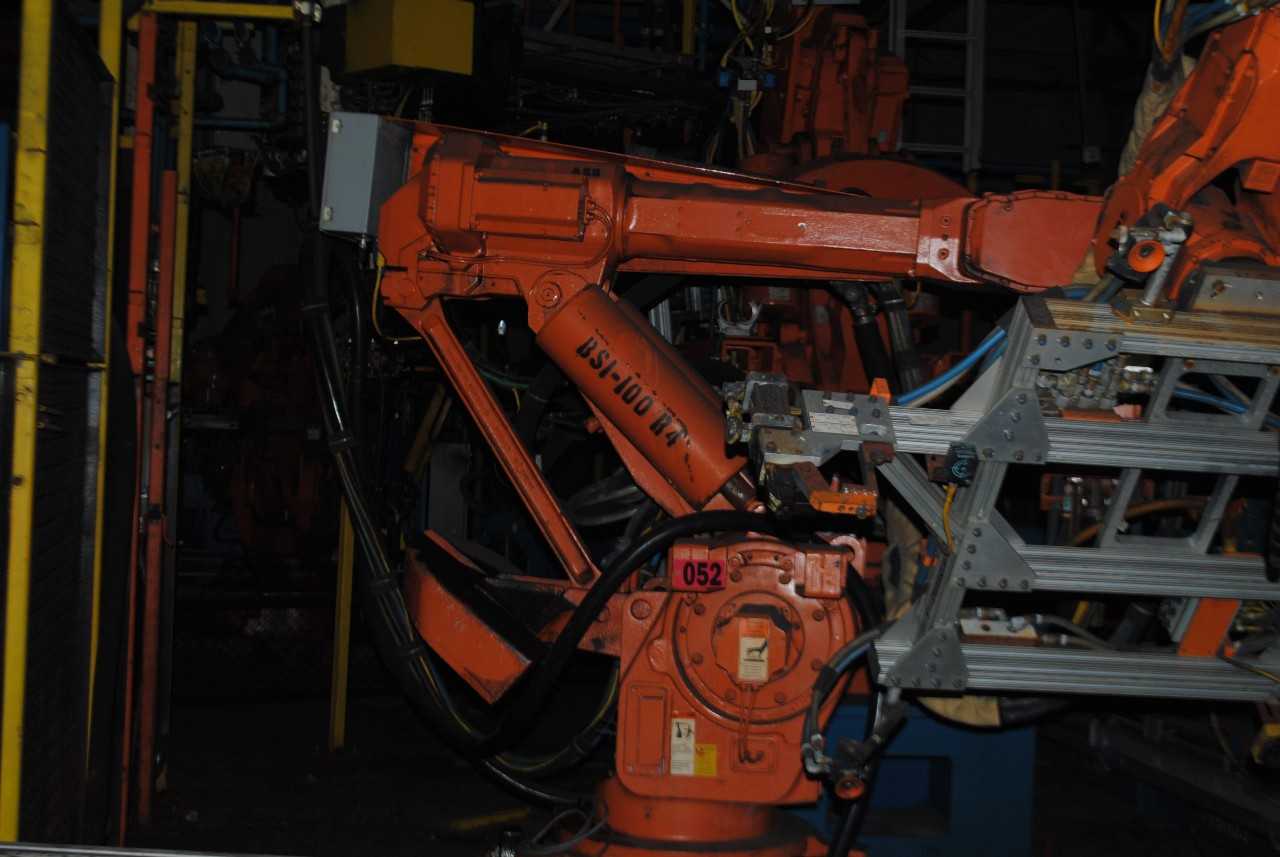 ABB IRB 6400 Industrial Robot with Welder - INDUSTRIAL ROBOTS