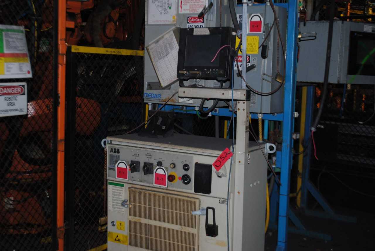 ABB IRB 6400 Industrial Robot with Welder - INDUSTRIAL ROBOTS