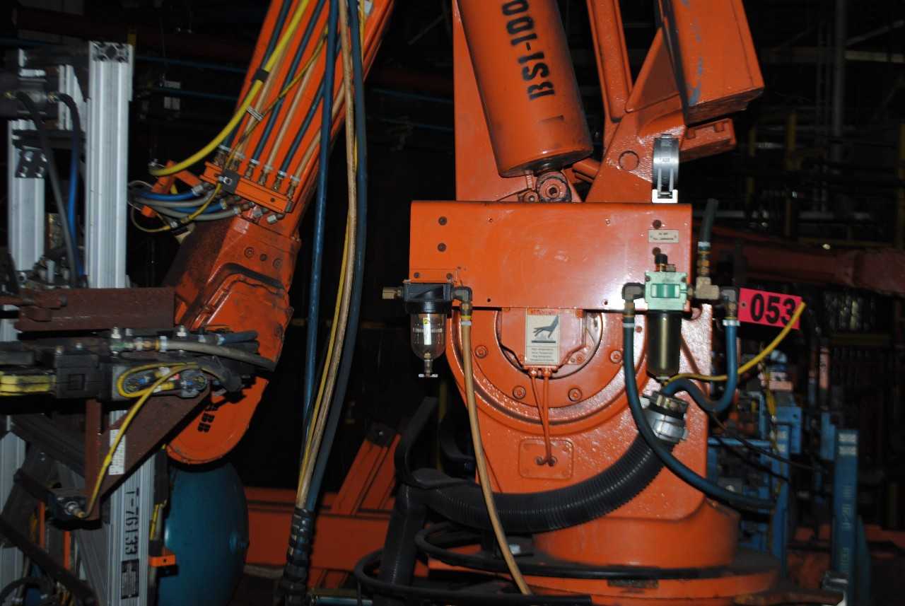 ABB IRB 6400 Industrial Robot with Welder - INDUSTRIAL ROBOTS