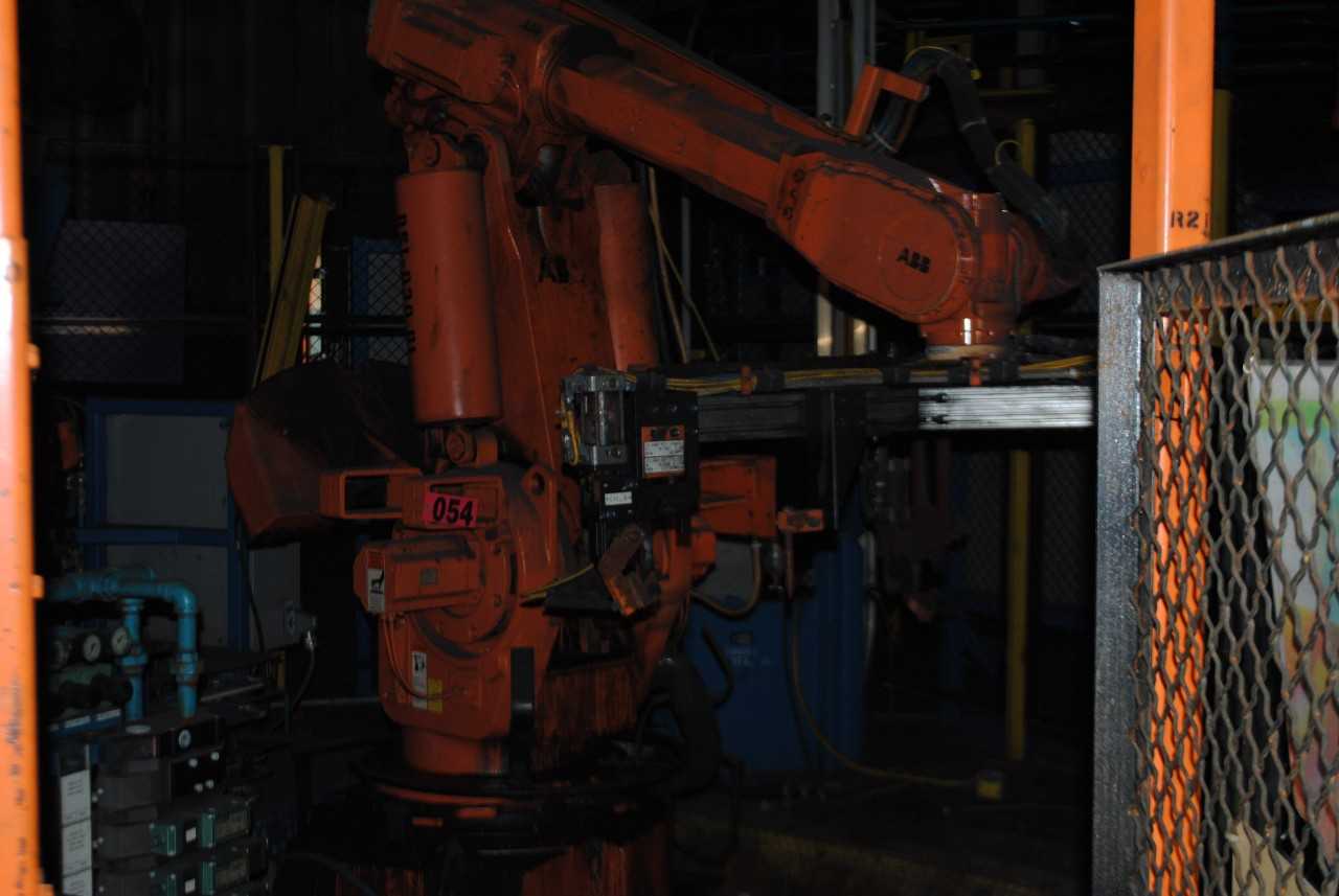ABB IRB 6400 Industrial Robot with Welder - INDUSTRIAL ROBOTS