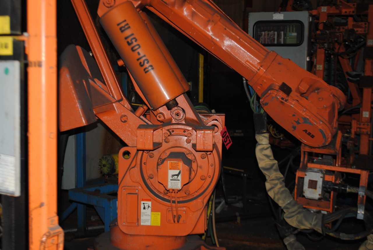 ABB IRB 6400 Industrial Robot with Welder - INDUSTRIAL ROBOTS