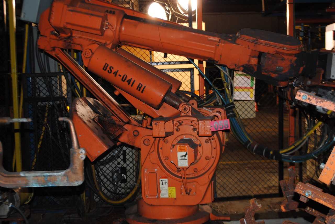 ABB IRB 6400 Industrial Robot with Welder - INDUSTRIAL ROBOTS