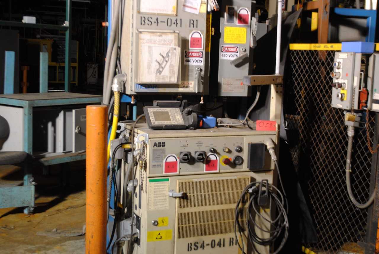 ABB IRB 6400 Industrial Robot with Welder - INDUSTRIAL ROBOTS