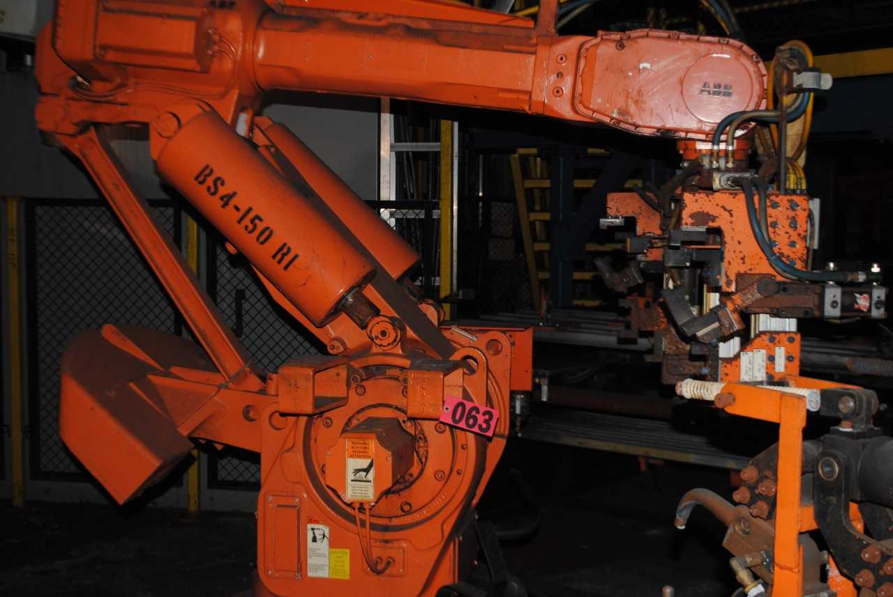 ABB IRB 6400 Industrial Robot with Welder - INDUSTRIAL ROBOTS