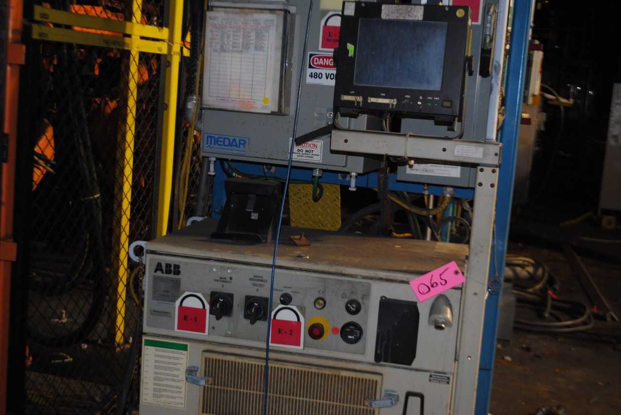 ABB IRB 6400 Industrial Robot with Welder - INDUSTRIAL ROBOTS