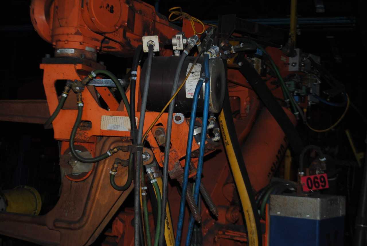 ABB IRB 6400 Industrial Robot with Welder - INDUSTRIAL ROBOTS