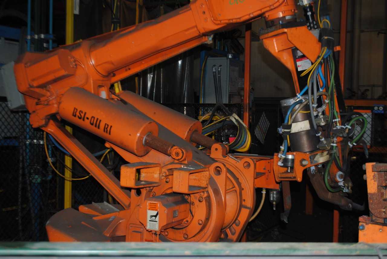 ABB IRB 6400 Industrial Robot with Welder - INDUSTRIAL ROBOTS