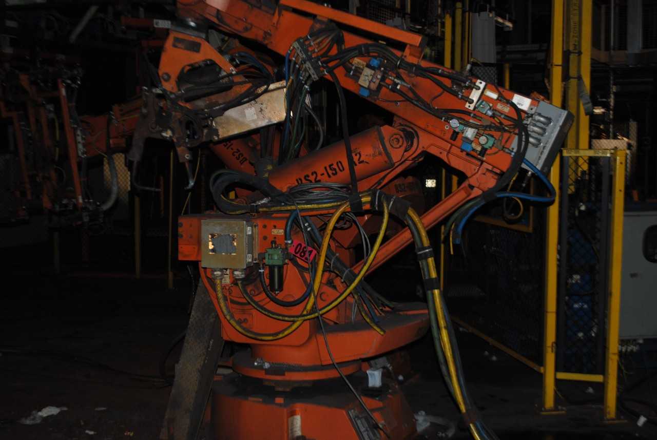 ABB IRB 6400 Industrial Robot with Welder - INDUSTRIAL ROBOTS