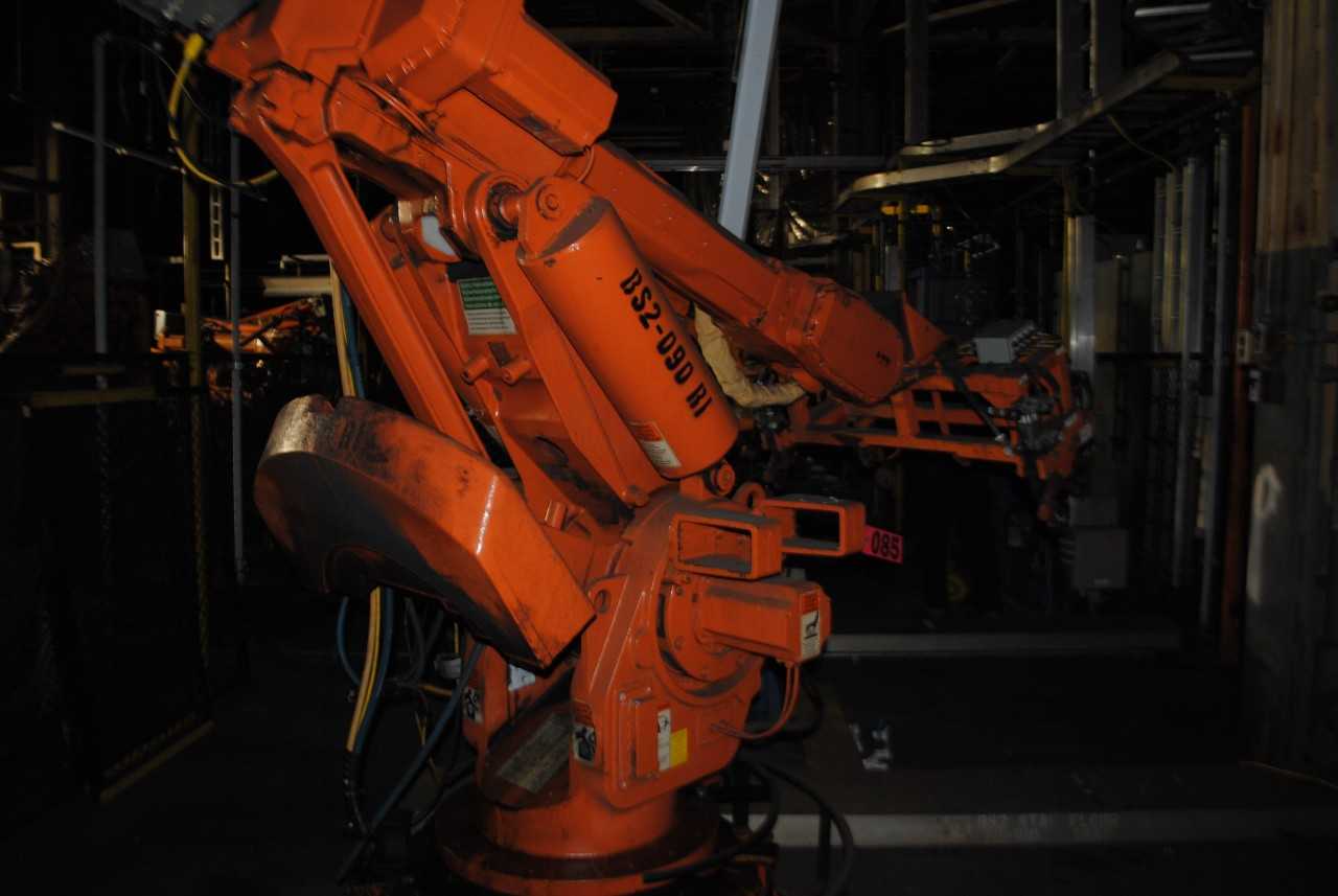 ABB IRB 6400 Industrial Robot with Welder - INDUSTRIAL ROBOTS