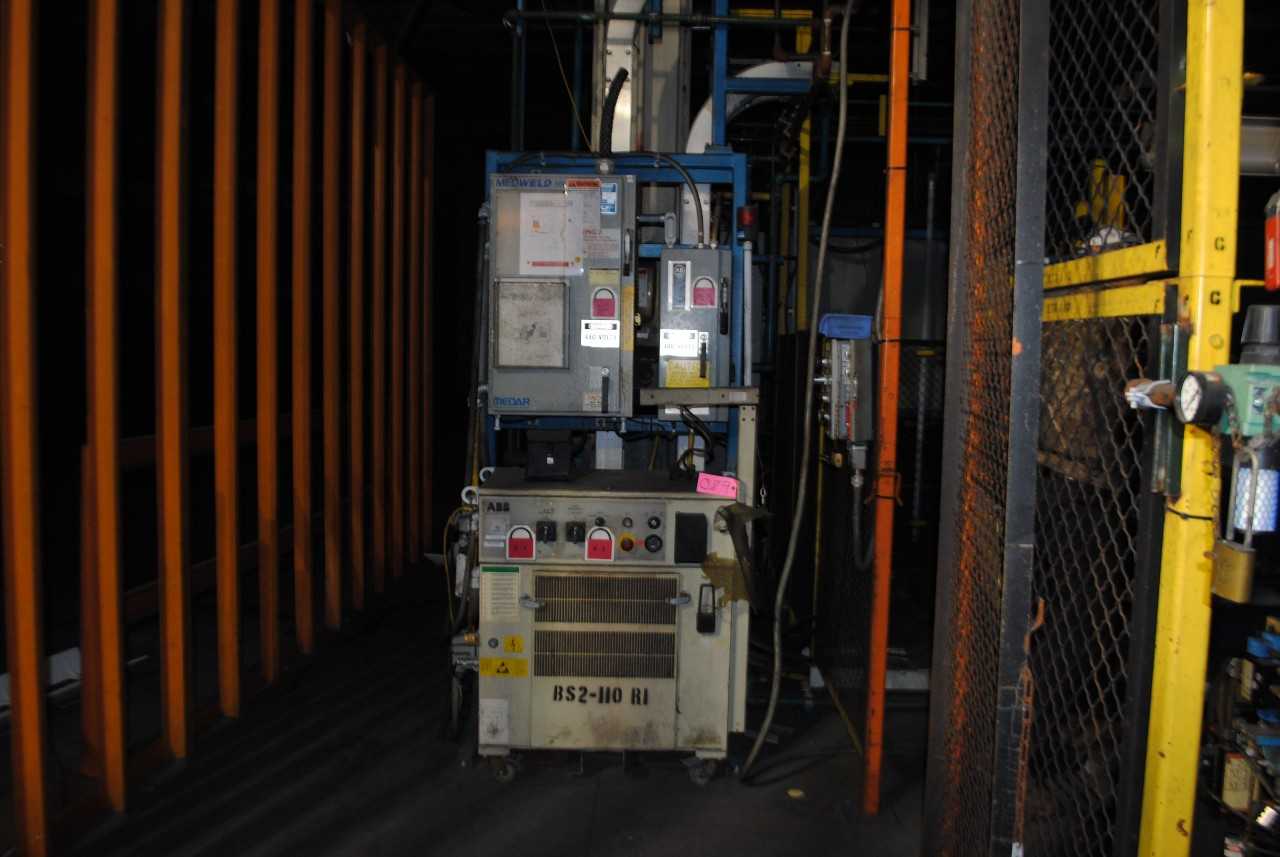 ABB IRB 6400 Industrial Robot with Welder - INDUSTRIAL ROBOTS