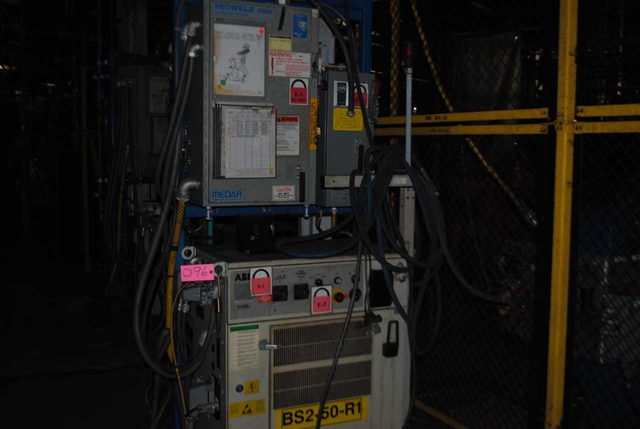 ABB IRB 6400 Industrial Robot with Welder - INDUSTRIAL ROBOTS