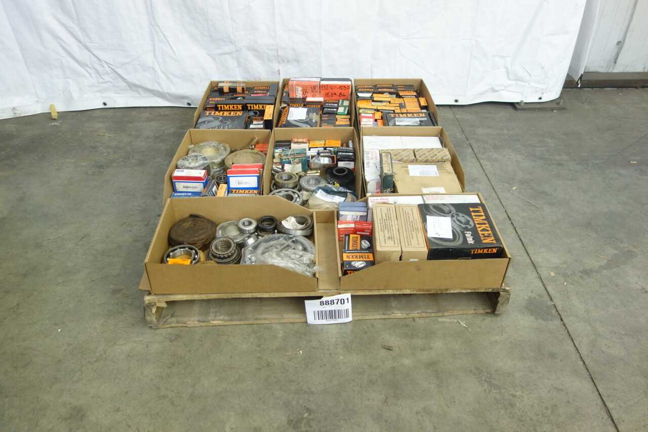 PALLET OF ASSORTED BEARINGS - BEARINGS