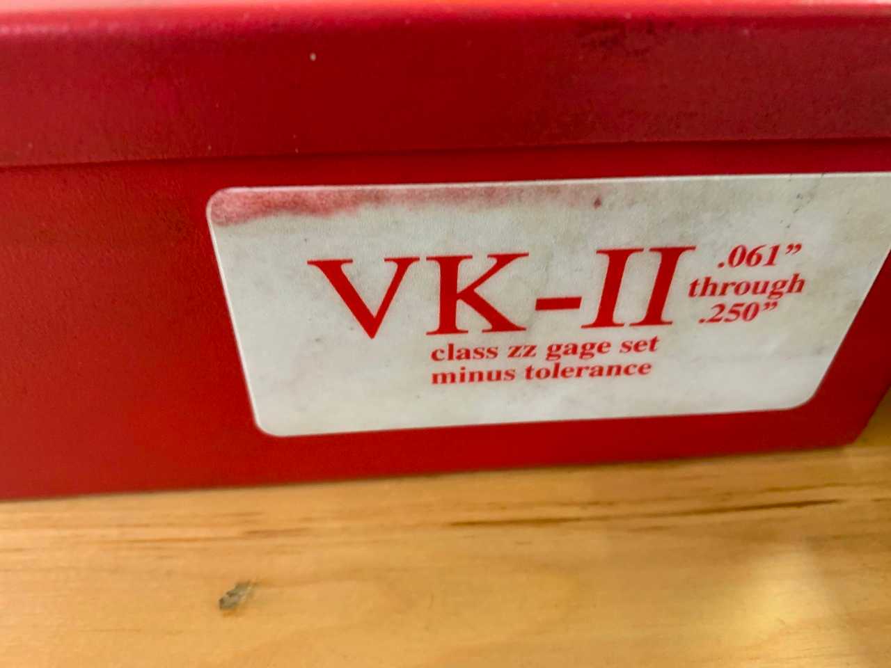 Van Keuren Pin Gage Set - ELECTRIC POWER TOOLS