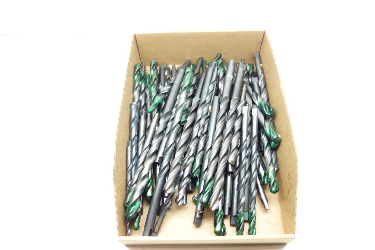 LOT OF ASSORTED DRILL BITS - ELECTRIC POWER TOOLS