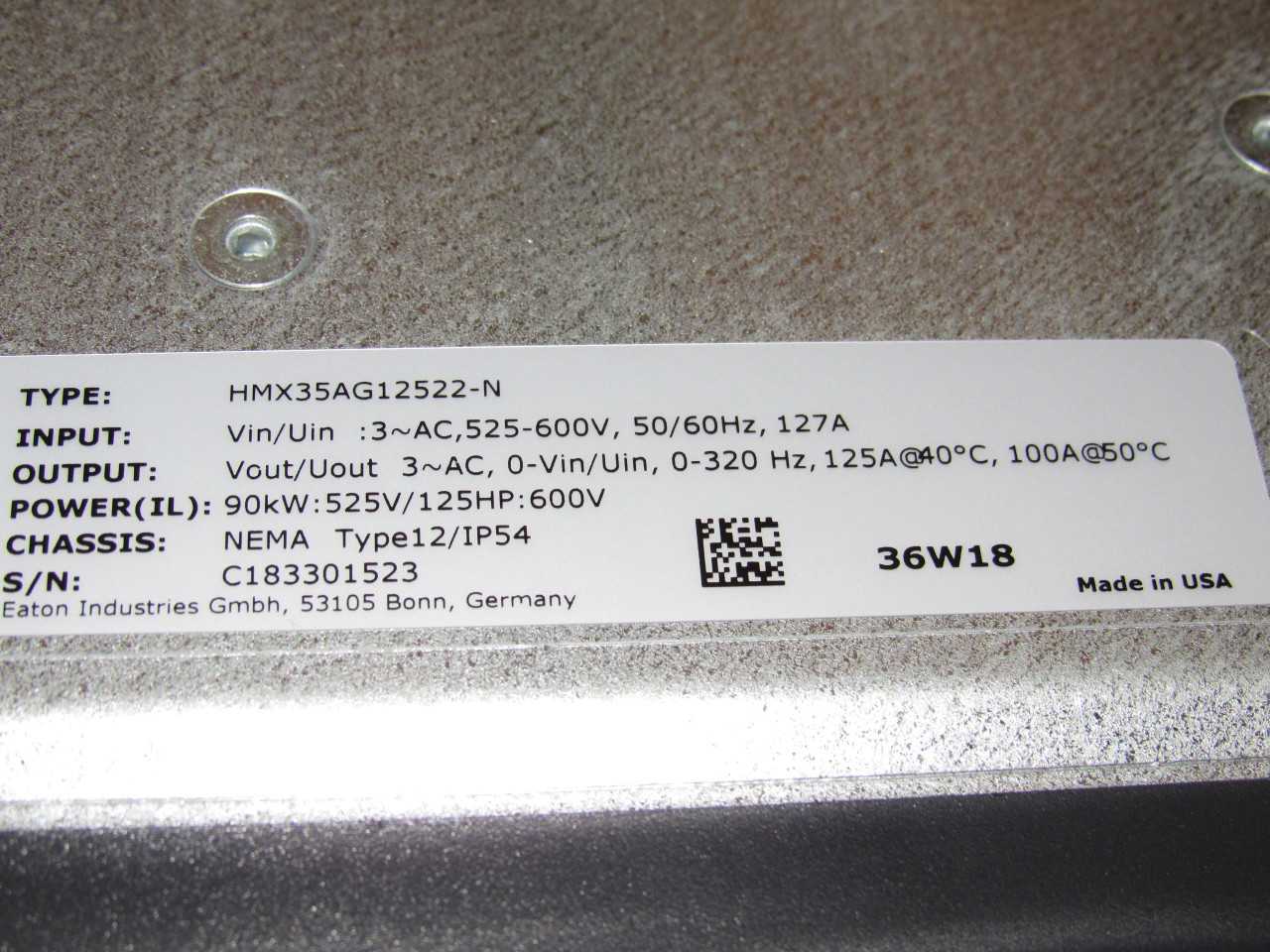 Eaton AC Drive - MOTOR DRIVES