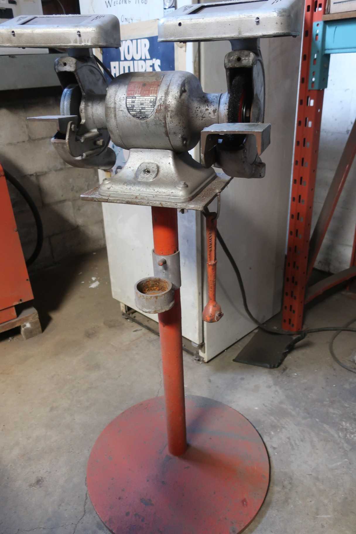 ROCKWELL 23-415 1/2HP 220V-AC BENCH GRINDER - ELECTRIC POWER TOOLS