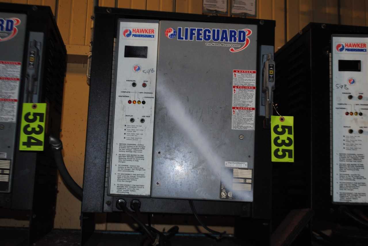 Battery Charger - MATERIAL HANDLING