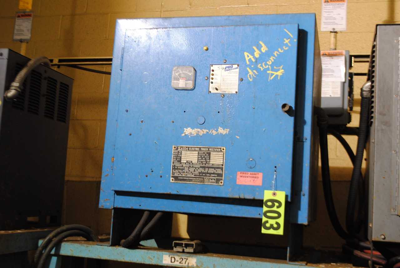 Battery Charger - MATERIAL HANDLING