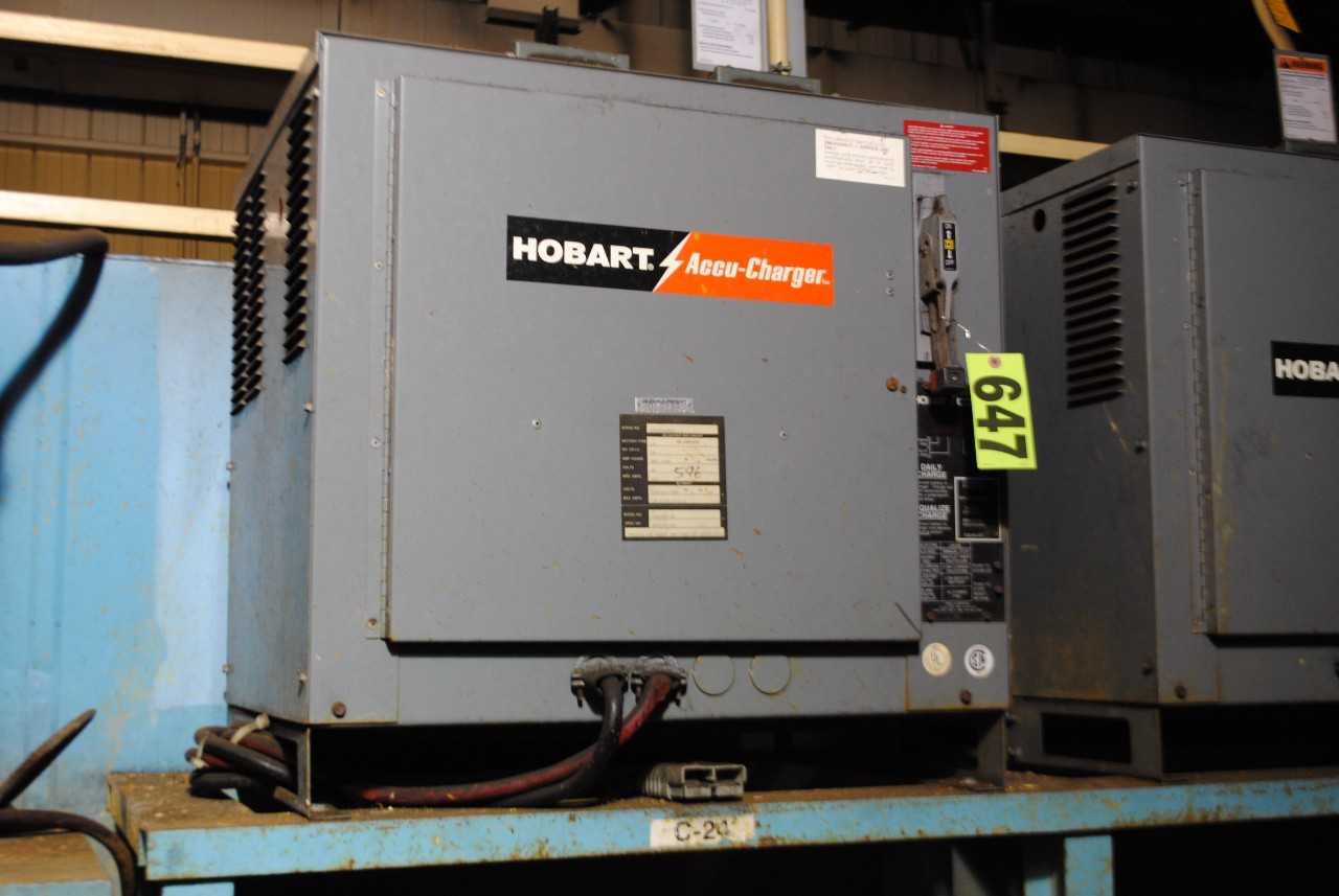 Battery Charger - MATERIAL HANDLING