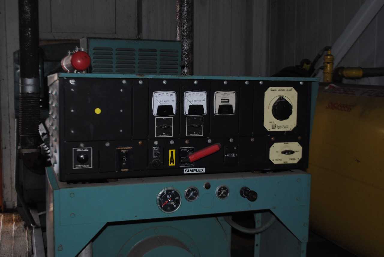 Detroit Diesel Motor Generator Set - MISCELLANEOUS