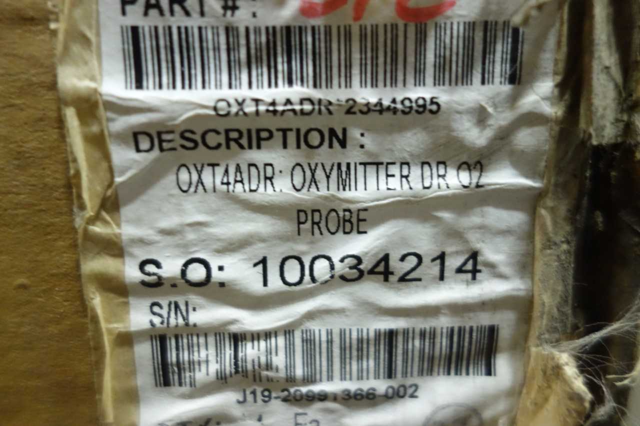 ROSEMOUNT ANALYTICAL OXT4ADR OXYMITTER DR 02 TRANSMITTER - INSTRUMENTATION