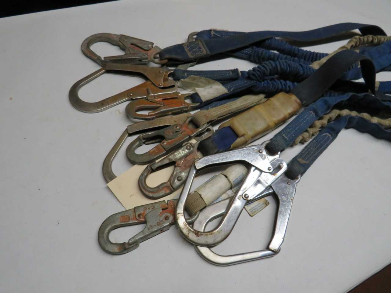 LOT OF 5 ASSORTED NORTH FPD29811, FP26329 SAFETY LANYARD - SAFETY EQUIPMENT