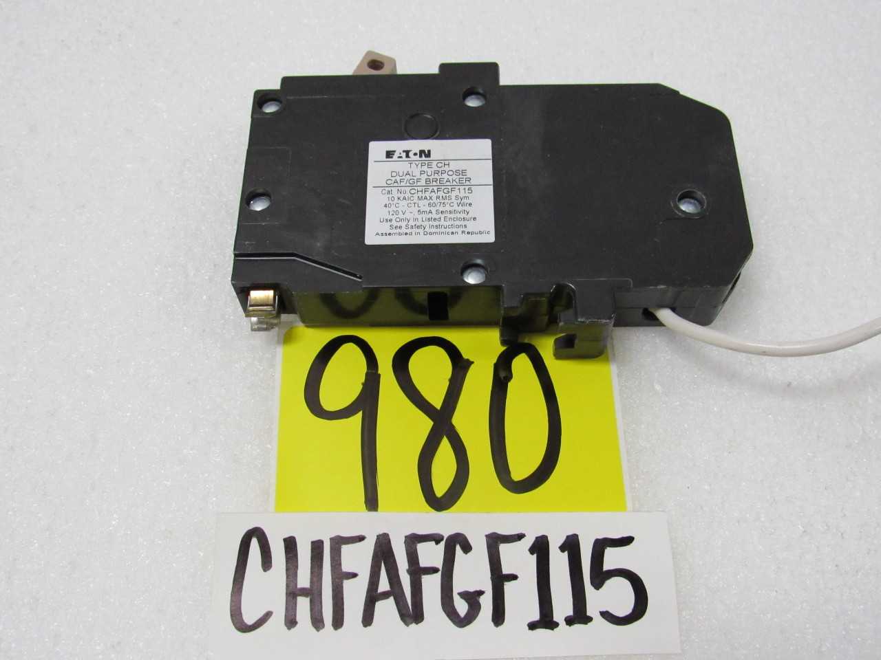 Eaton Circuit Breakers - CIRCUIT BREAKERS