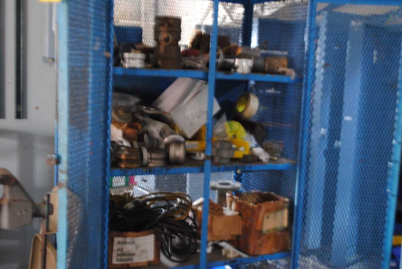 Steel cabinet with Contents - MISCELLANEOUS