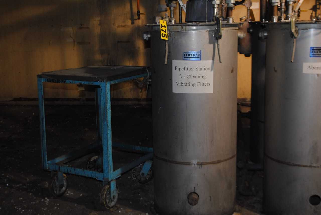 Binks Stainless Steel Mix Tank - MISCELLANEOUS